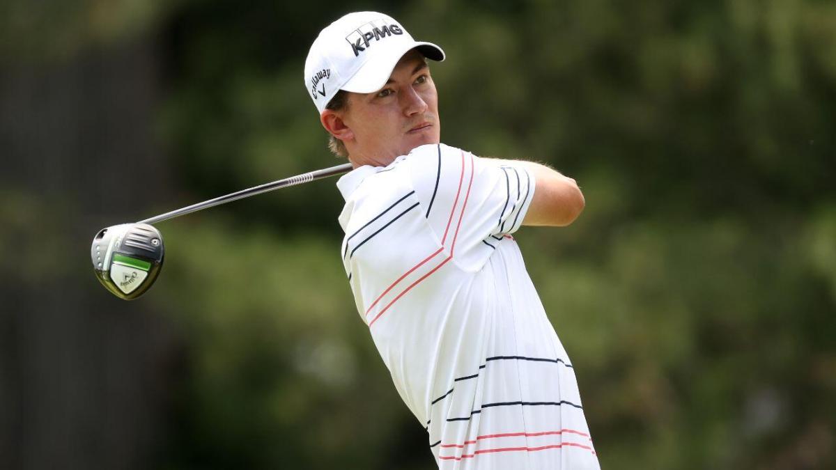 Golfer Maverick McNealy